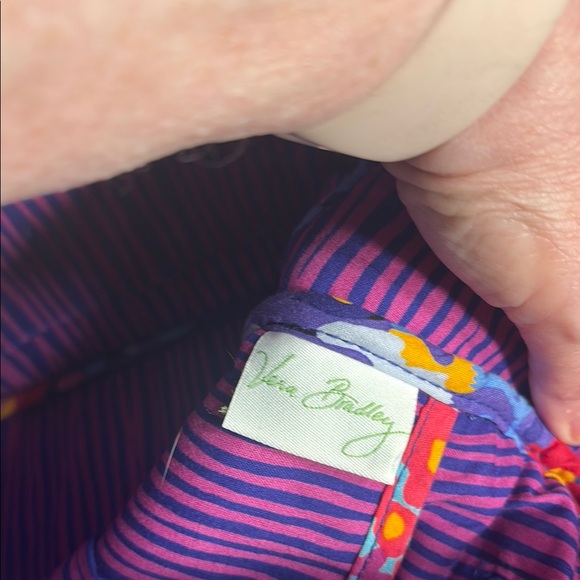 Vera Bradley Colorful Floral Bowler Bag EUC - Picture 10 of 12